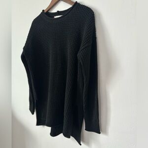 Worn Once-Pink Rose Tunic Sweater-Size Large